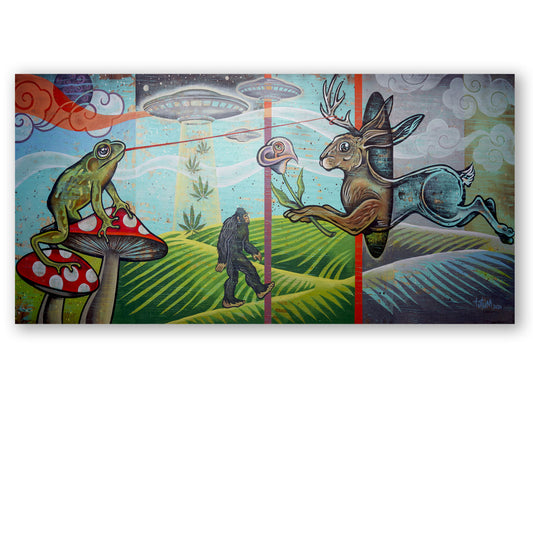 Through The Rabbit Hole Fine Art Print