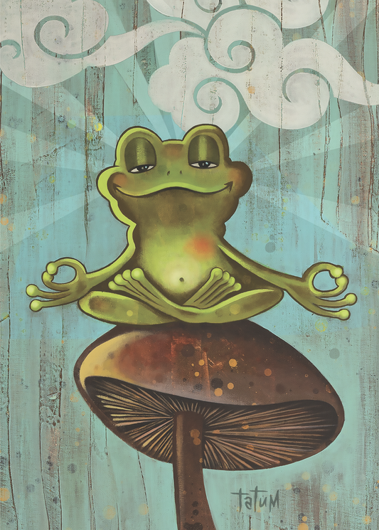 In a Good Place Lithograph Print