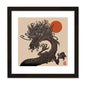 Tattoo Dragon Square Giclee Print