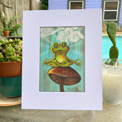 In a Good Place Lithograph Print